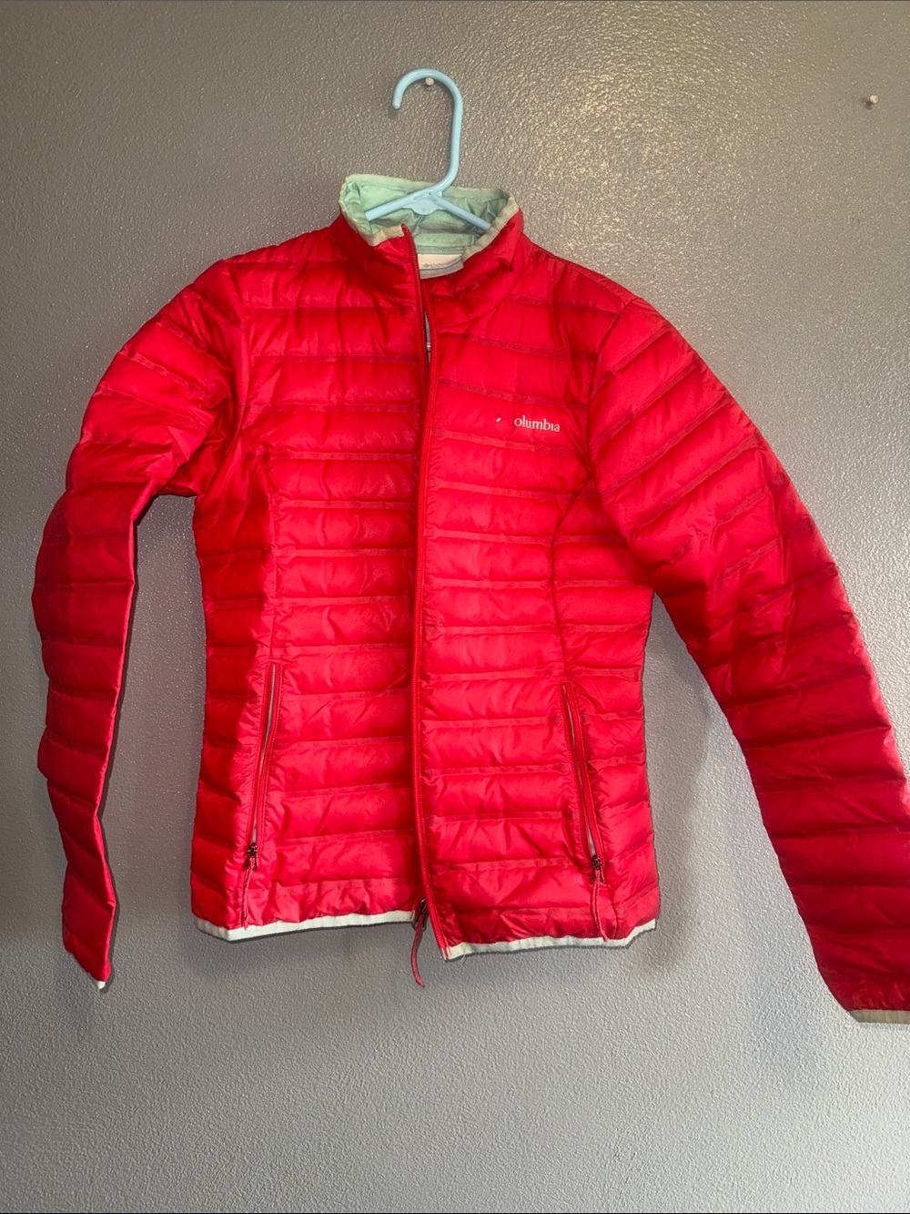 Columbia Pink Quilted Lightweight Jacket